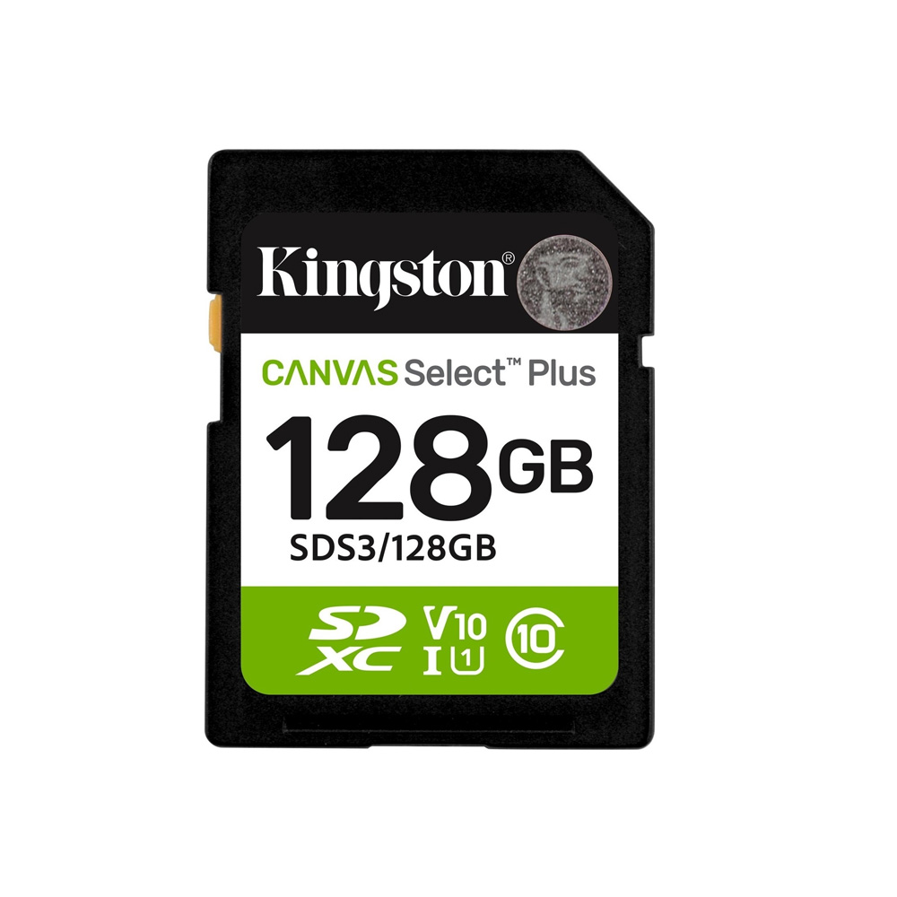 Kingston memory card 128GB SDXC Canvas Select Plus Gen3 150MB/s C10 UHS-I U1 V10 - Image 2
