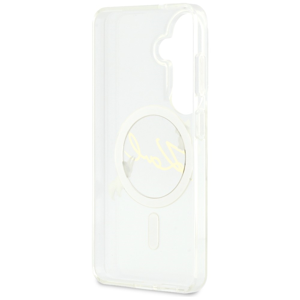 Karl Lagerfeld case IML KC Script MagSafe for Samsung Galaxy S26 transparent - Image 7