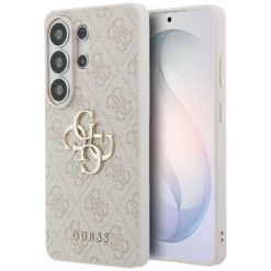 Guess case 4G Big Metal Logo for Samsung Galaxy S26 Ultra pink