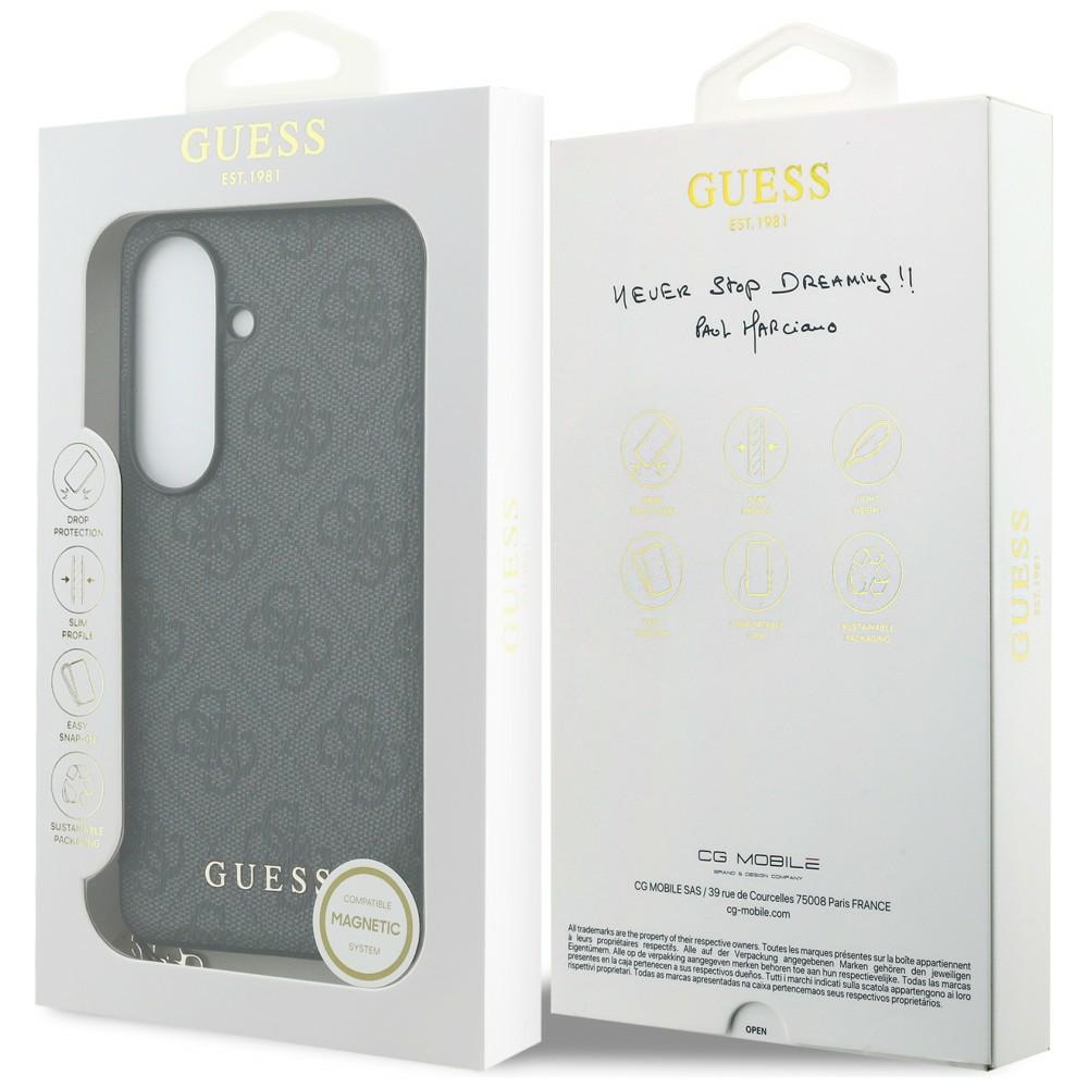 Guess case 4G Classic Logo Charm MagSafe for Samsung Galaxy S26 black - Image 7