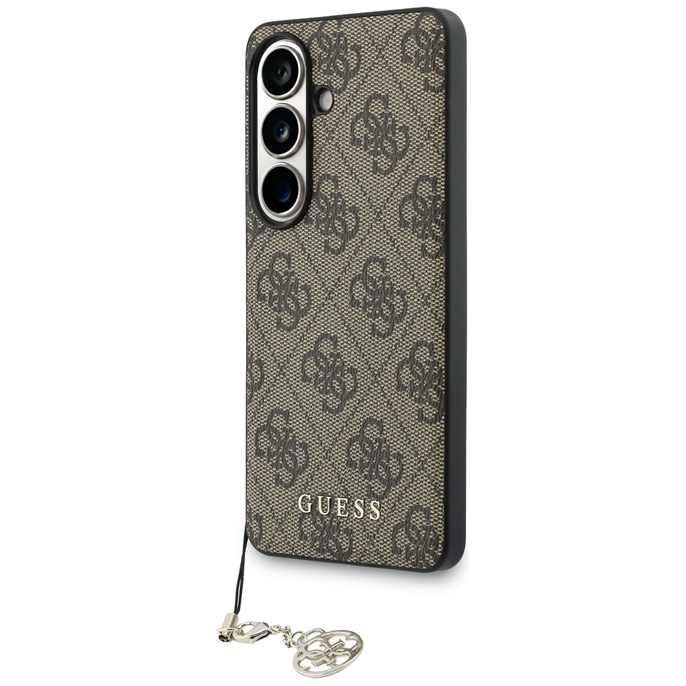 Guess case 4G Classic Logo Charm MagSafe for Samsung Galaxy S26 brown - Image 2