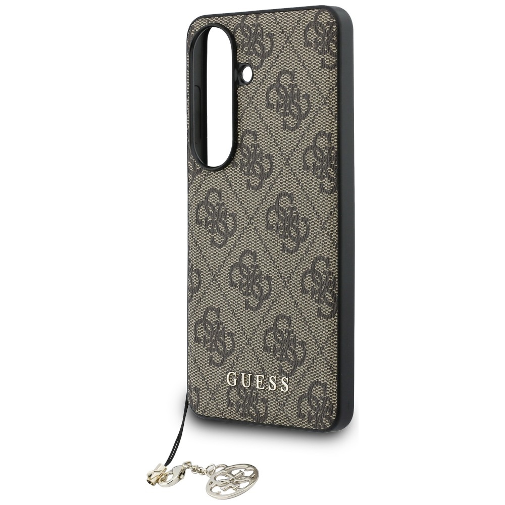 Guess case 4G Classic Logo Charm MagSafe for Samsung Galaxy S26 brown - Image 5