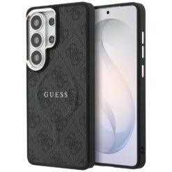 Guess case 4G Embossed Ring MagSafe for Samsung Galaxy S26 Ultra black