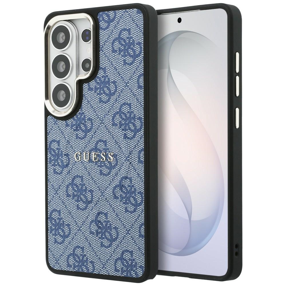 Guess case 4G Embossed Ring MagSafe for Samsung Galaxy S26 Ultra blue