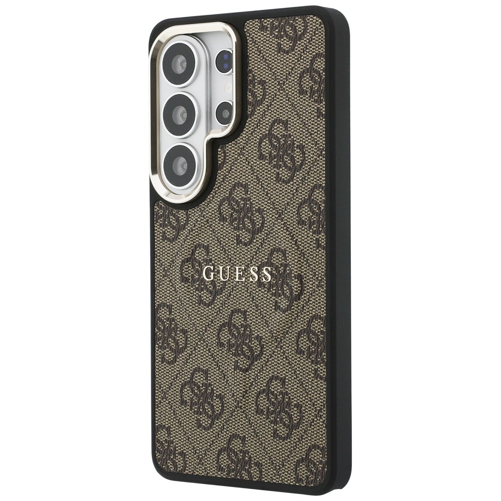 Guess case 4G Embossed Ring MagSafe for Samsung Galaxy S26 Ultra brown - Image 2