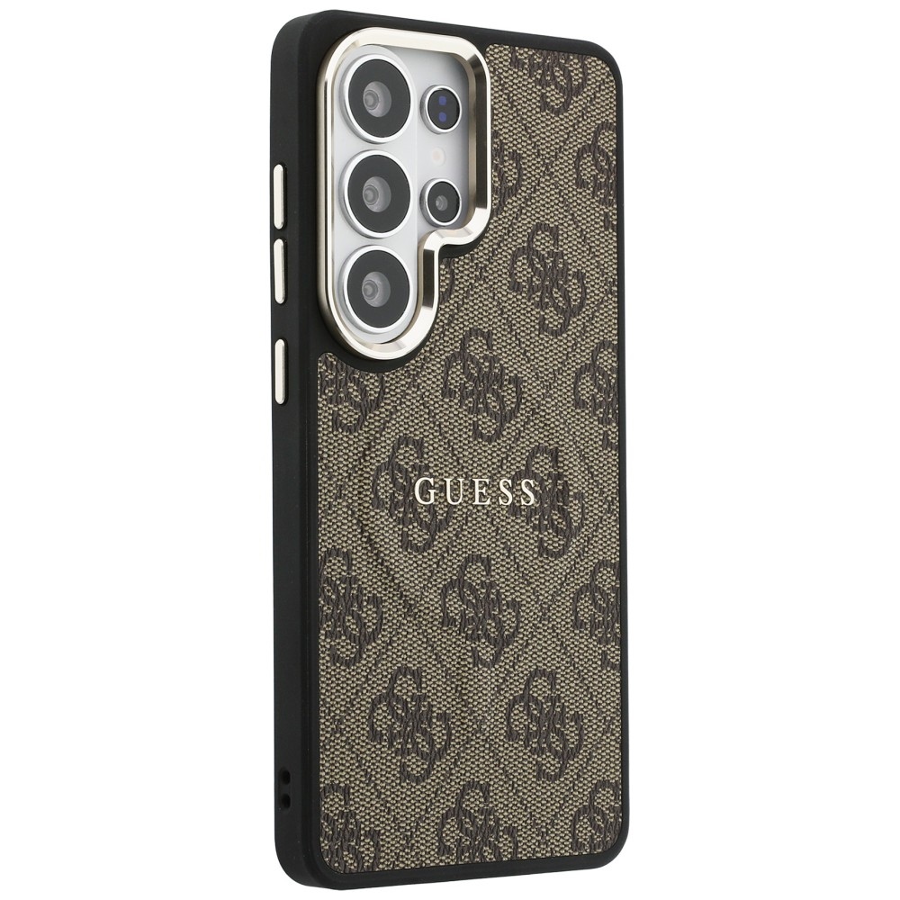 Guess case 4G Embossed Ring MagSafe for Samsung Galaxy S26 Ultra brown - Image 4