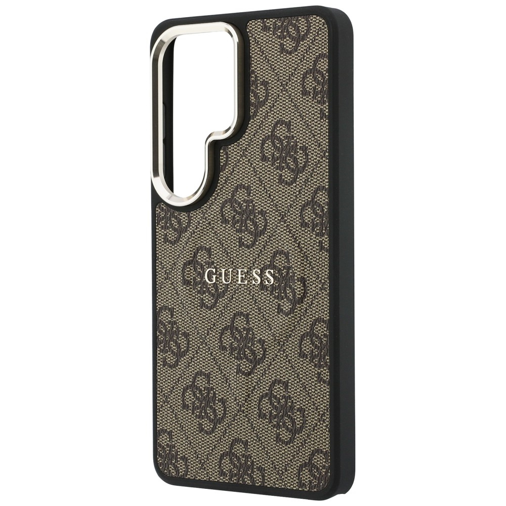 Guess case 4G Embossed Ring MagSafe for Samsung Galaxy S26 Ultra brown - Image 6