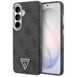 Guess case 4G Triangle Logo MagSafe for Samsung Galaxy S26 black