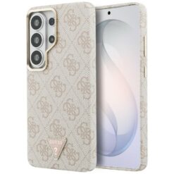 Guess case 4G Triangle Logo MagSafe for Samsung Galaxy S26 Ultra pink