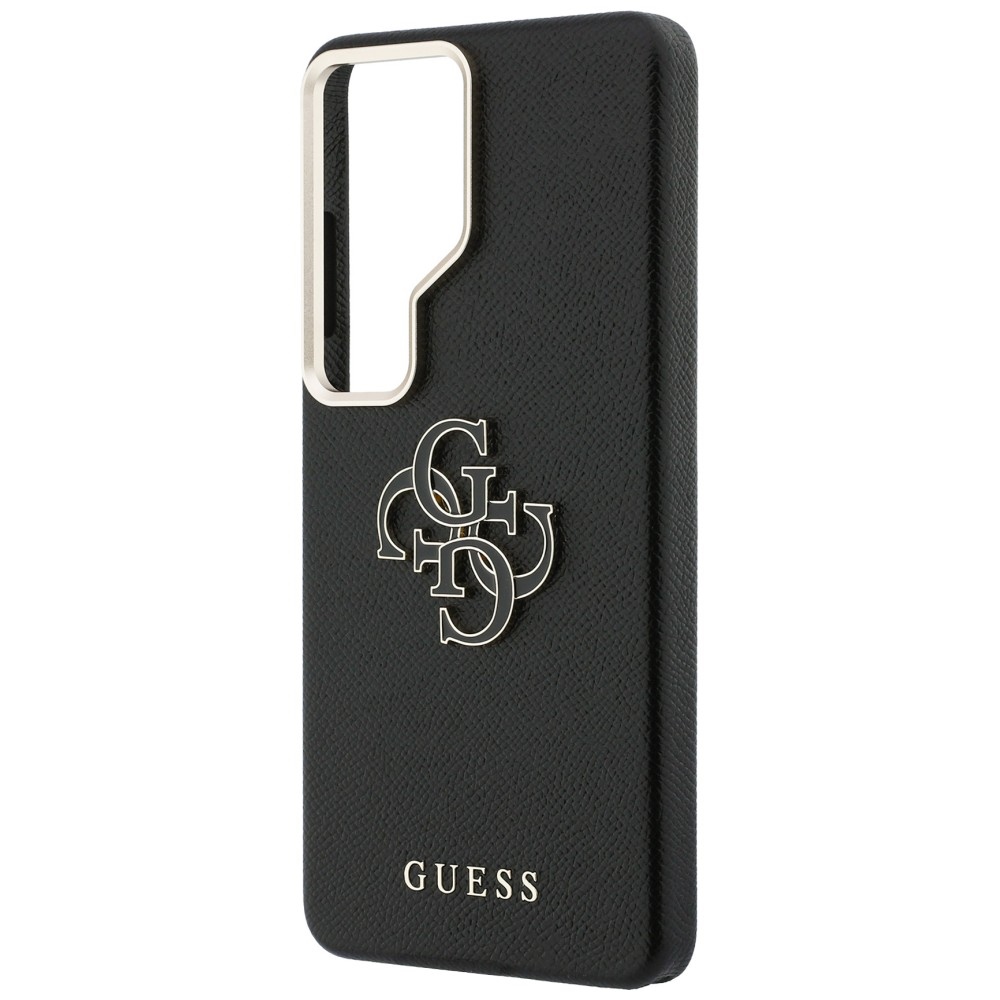 Guess case Grained Big 4G Metal Logo for Samsung Galaxy S26 Ultra black - Image 6