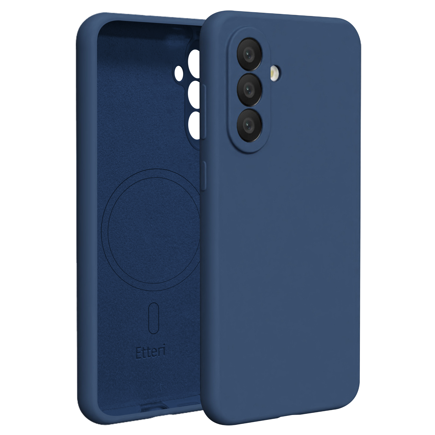 Etteri Silicone Mag case for Samsung Galaxy A57 5G dark blue