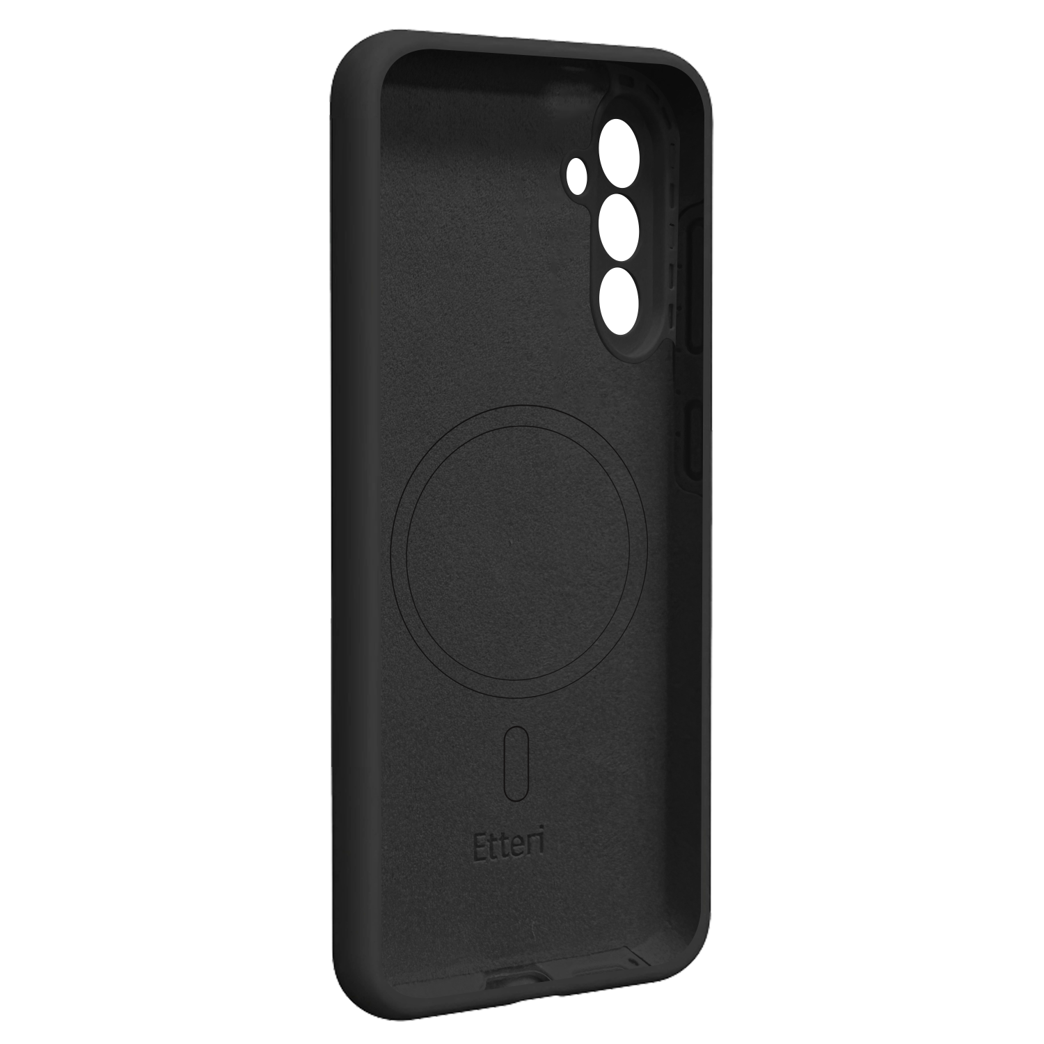 Etteri Silicone Mag case for Samsung Galaxy A57 5G black - Image 2