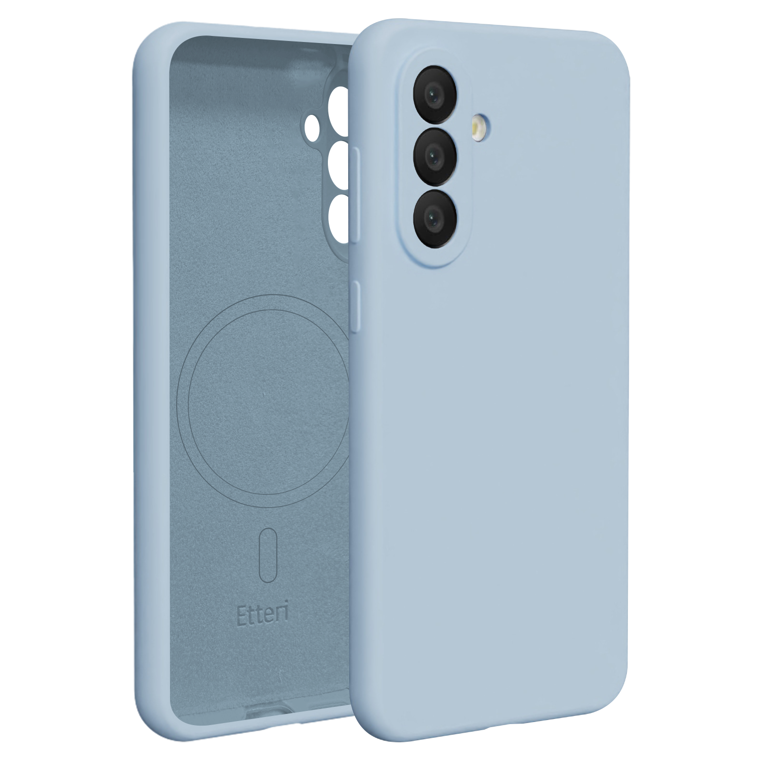 Etteri Silicone Mag case for Samsung Galaxy A57 5G light blue
