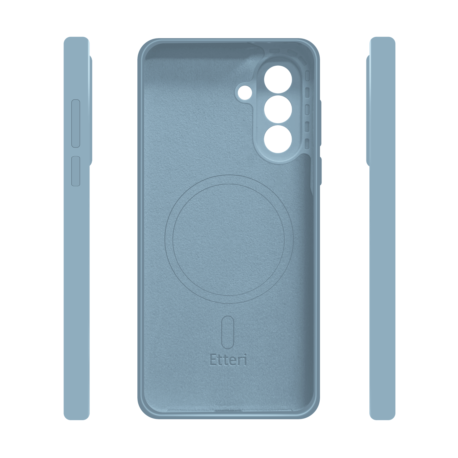 Etteri Silicone Mag case for Samsung Galaxy A57 5G light blue - Image 4