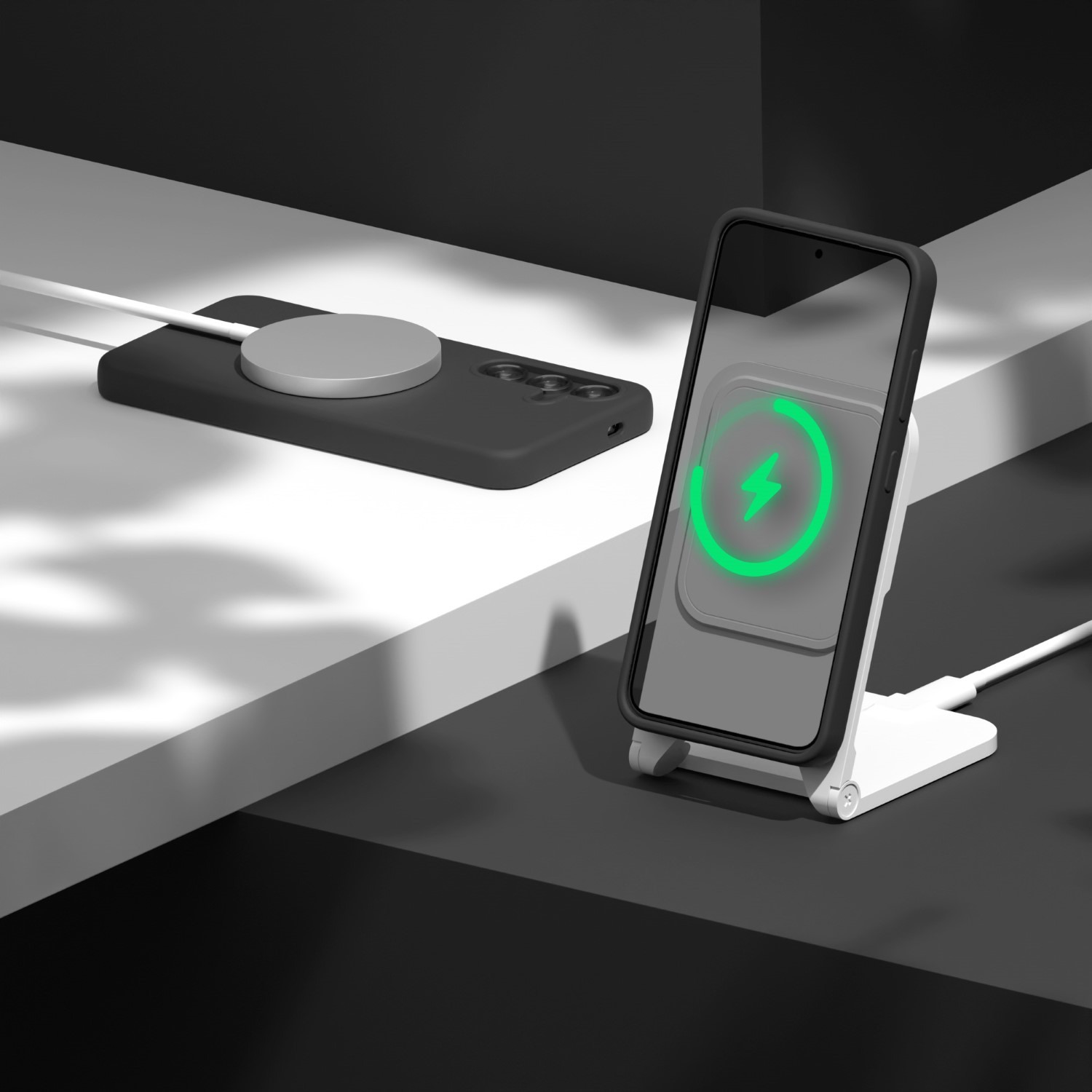 Etteri Silicone Mag case for Samsung Galaxy A57 5G black - Image 5