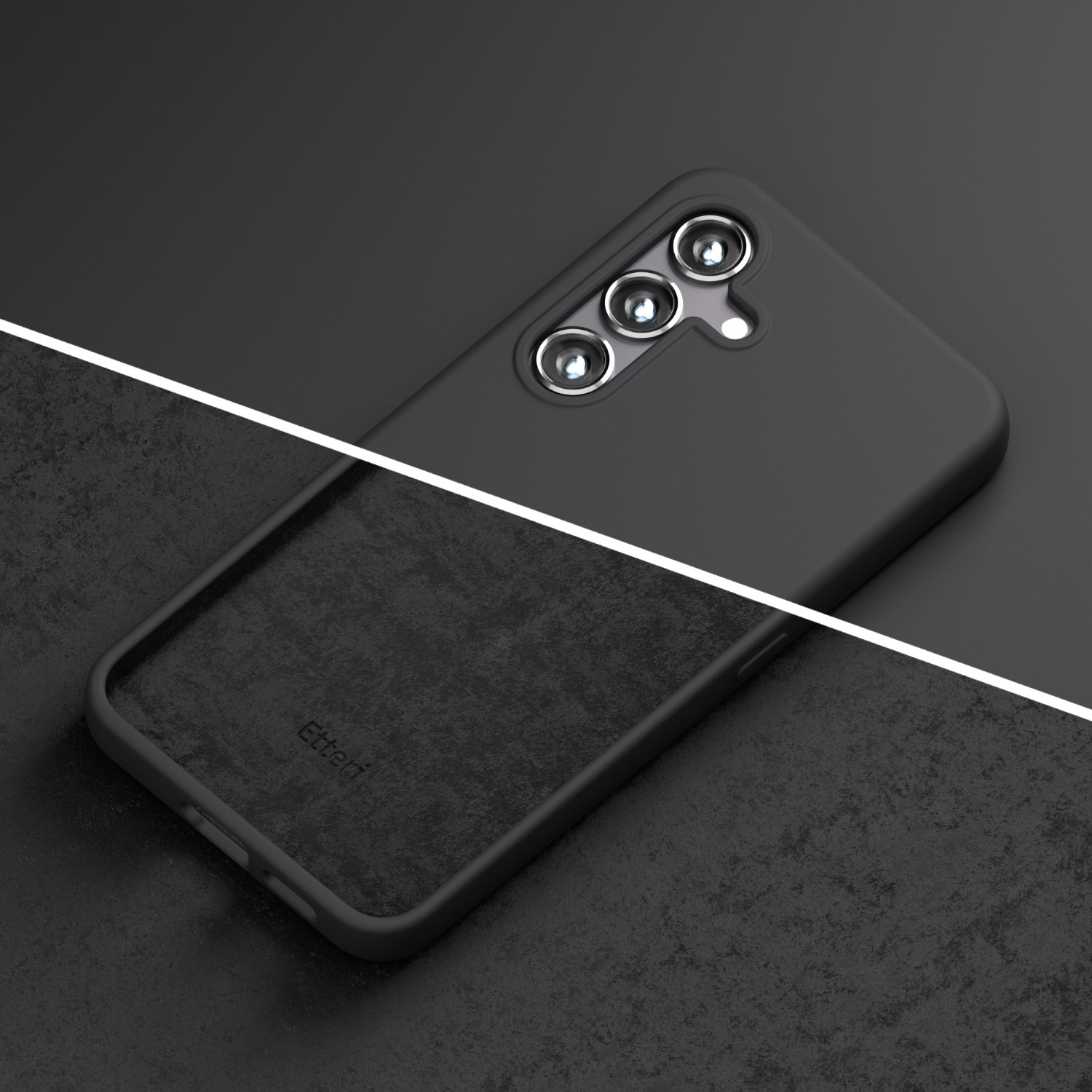 Etteri Silicone Mag case for Samsung Galaxy A57 5G black - Image 8