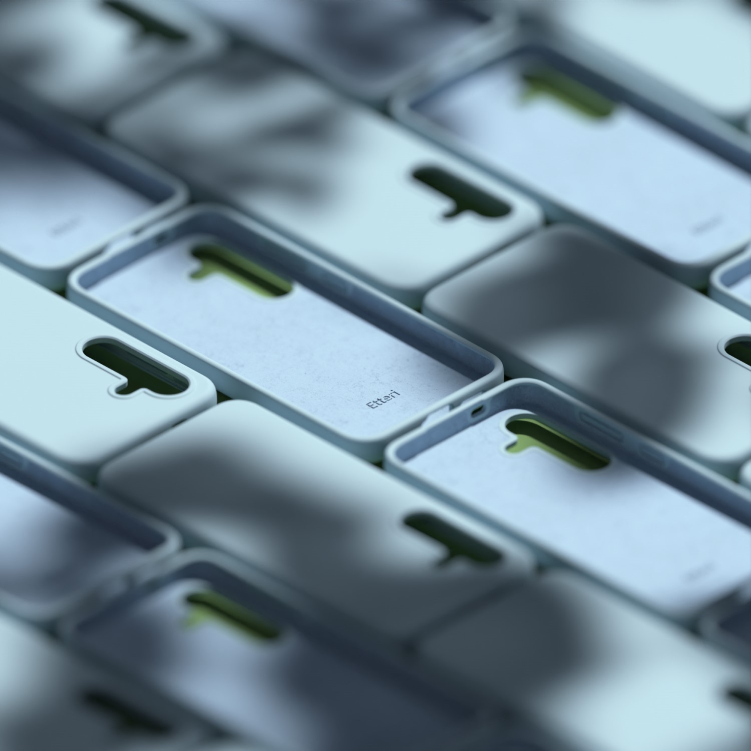 Etteri Silicone Mag case for Samsung Galaxy A57 5G light blue - Image 6