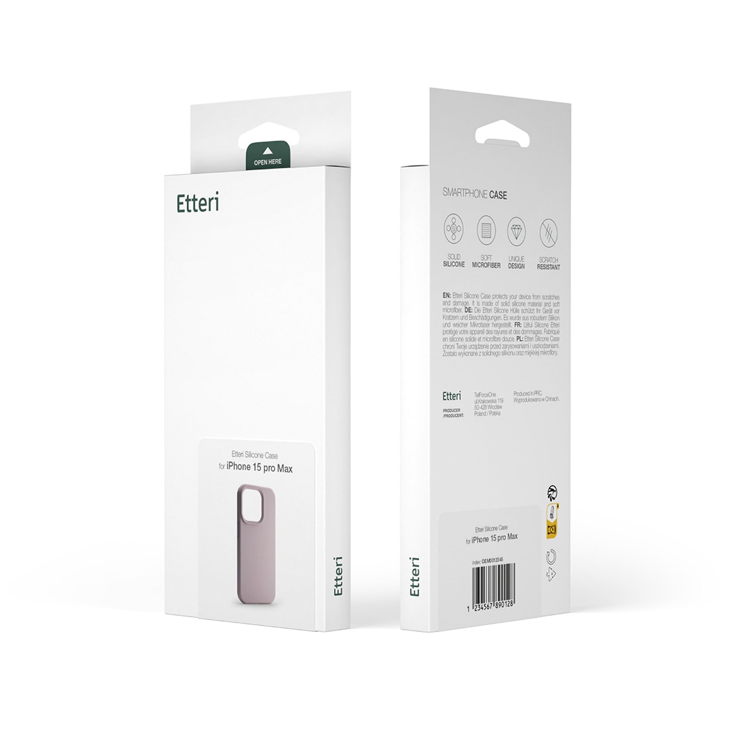 Etteri Silicone Mag case for Samsung Galaxy A37 5G light pink - Image 9