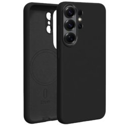 Etteri Silicone Mag case for Samsung Galaxy S26 Ultra black