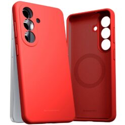 Telefoniümbris Mercury Pure Magsafe Silicon Case Samsung A376 A37 5G punane