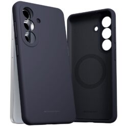 Telefoniümbris Mercury Pure Magsafe Silicon Case Samsung A576 A57 5G tumesinine