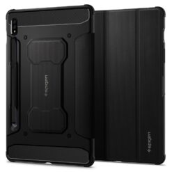 Kaitsekaaned Rugged Armor Pro, Samsung Galaxy Tab S8 / Tab S7, must, Spigen