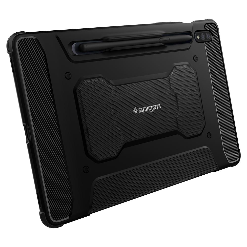 Kaitsekaaned Rugged Armor Pro, Samsung Galaxy Tab S8 / Tab S7, must, Spigen - Image 15
