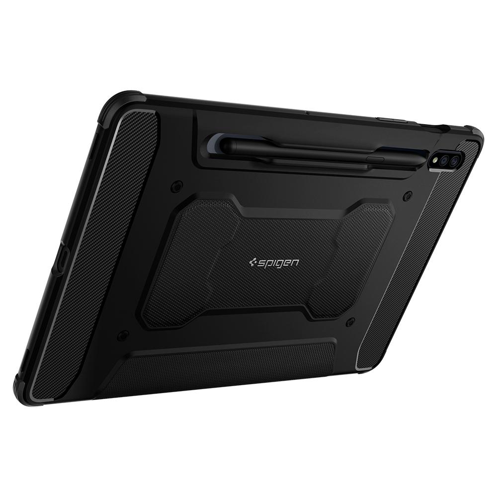 Kaitsekaaned Rugged Armor Pro, Samsung Galaxy Tab S8 / Tab S7, must, Spigen - Image 16