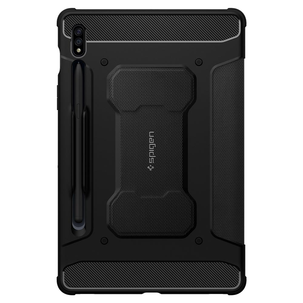 Kaitsekaaned Rugged Armor Pro, Samsung Galaxy Tab S8 / Tab S7, must, Spigen - Image 17