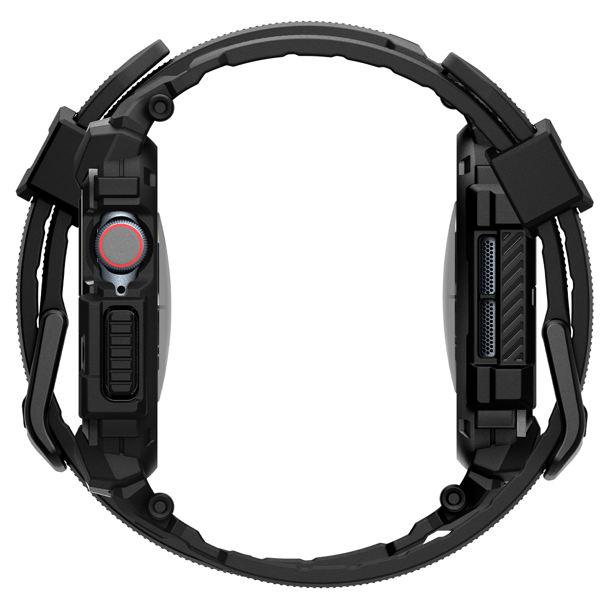 Kaitseümbris kellarihmaga Rugged Armor Pro, Apple Watch Series 11 / 10 (46mm), must, Spigen - Image 10
