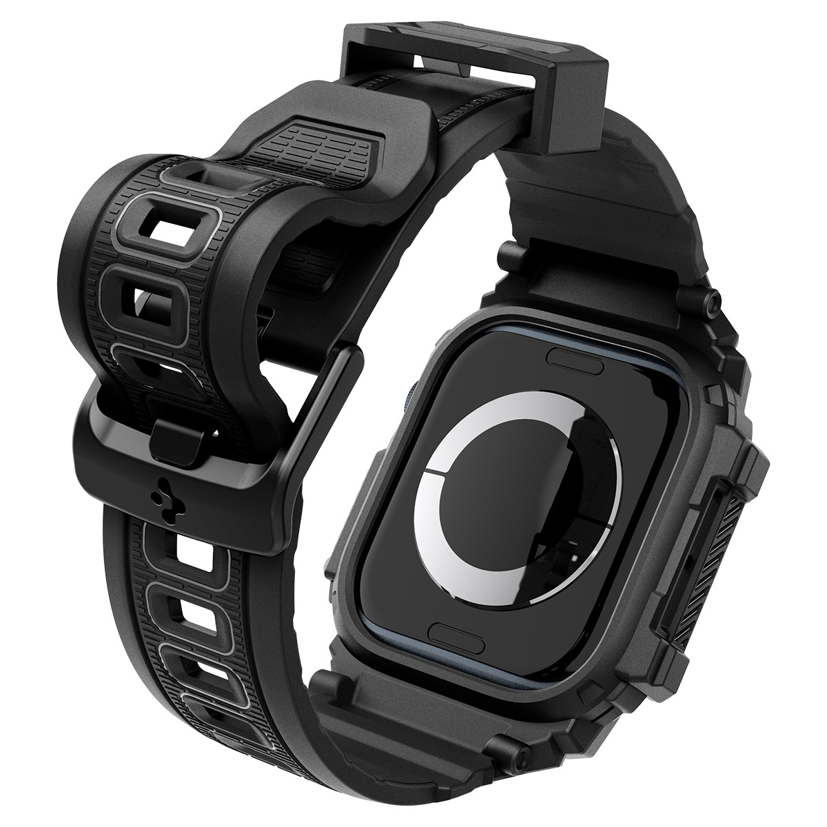 Kaitseümbris kellarihmaga Rugged Armor Pro, Apple Watch Series 11 / 10 (46mm), must, Spigen - Image 15