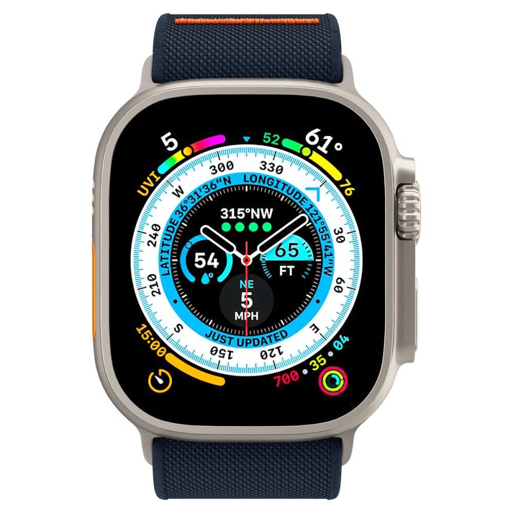 Kellarihm Lite Fit Ultra, Apple Watch Ultra 3 / Ultra 2 / Ultra (49 mm) / Series 11 / 10 / 9 / 8 / 7 / 6 / 5 / 4 / SE 3 / SE (2024/2023/2022) / SE (42 / 44 / 45 / 46 mm), tumesinine, Spigen - Image 10
