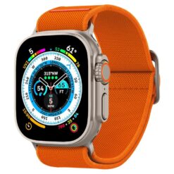 Kellarihm Lite Fit Ultra, Apple Watch Ultra 3 / Ultra 2 / Ultra (49 mm) / Series 11 / 10 / 9 / 8 / 7 / 6 / 5 / 4 / SE 3 / SE (2024/2023/2022) / SE (42 / 44 / 45 / 46 mm), oranž, Spigen