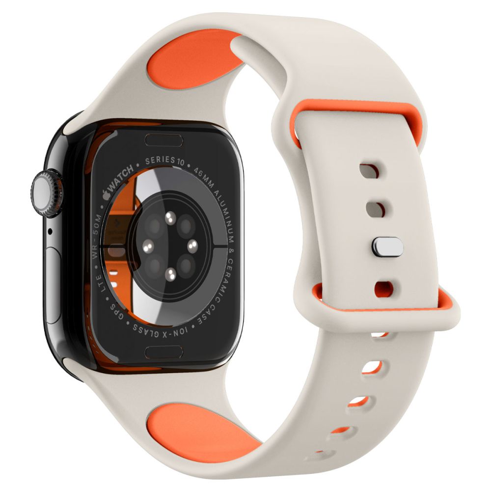 Kellarihm Nano Pop, Apple Watch Ultra 3 / Ultra 2 / Ultra (49 mm) / Series 11 / 10 / 9 / 8 / 7 / 6 / 5 / 4 / SE 3 / SE (2024/2023/2022) / SE (44 / 45 / 46 mm), beež, Spigen - Image 12