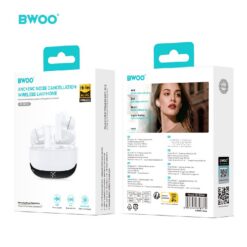 Bluetooth handsfree Bwoo (BW40) TWS white