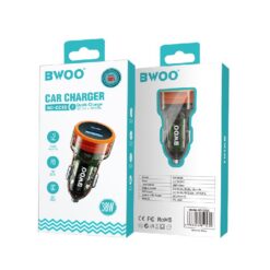 Car charger  Bwoo (CC85) (1xUSB; 1xUSB-C; 38W)