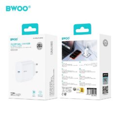 Charger Bwoo (CDA233) (1xUSB-C 20W) white