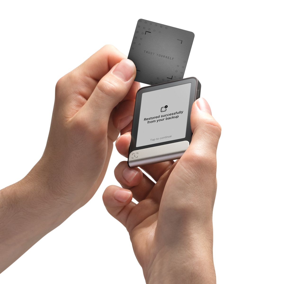 Riistvaraline krüptorahakott Ledger Flex, grafiithall + taastevõti - Image 3