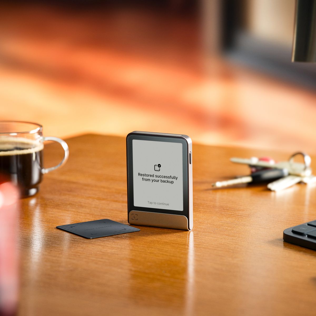 Riistvaraline krüptorahakott Ledger Flex, grafiithall + taastevõti - Image 7