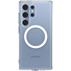 Spigen Ultra Hybrid MagFit Case Samsung Galaxy S25 Ultra Clear White - (uus)