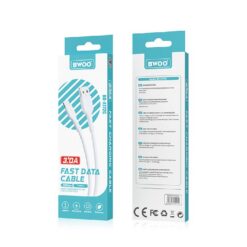 USB cable Bwoo (X127C) USB-C (3A) 1m white
