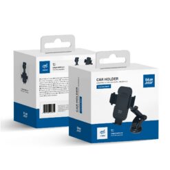 Universal car phone holder Blue Star (Slide Mount 18-23cm) black