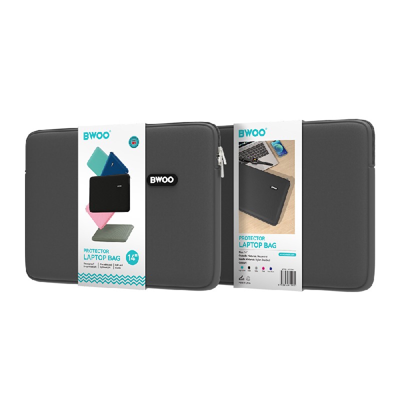 Universal notebook bag Bwoo (CB61GR) 14" gray