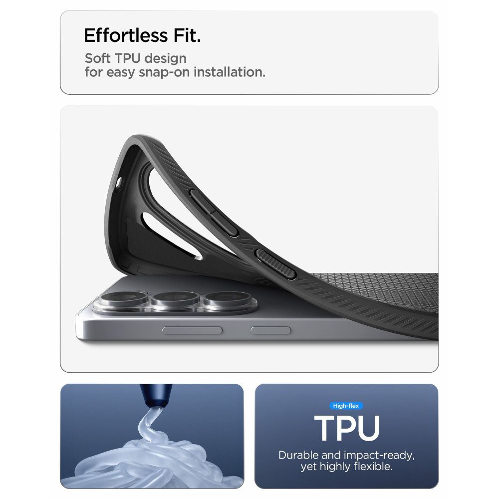 Kaitseümbris Liquid Air (MagFit), Samsung Galaxy S26 Ultra, matt must, Qi2/MagSafe ühilduv, Spigen - Image 11