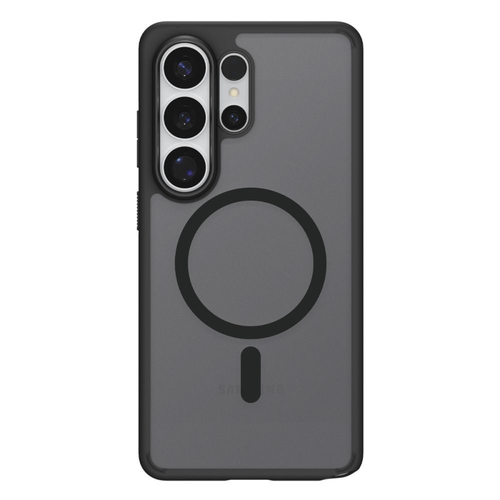 Kaitseümbris Ultra Hybrid (MagFit), Samsung Galaxy S26 Ultra, matt läbipaistev musta äärega, Qi2/MagSafe ühilduv, Spigen - Image 3