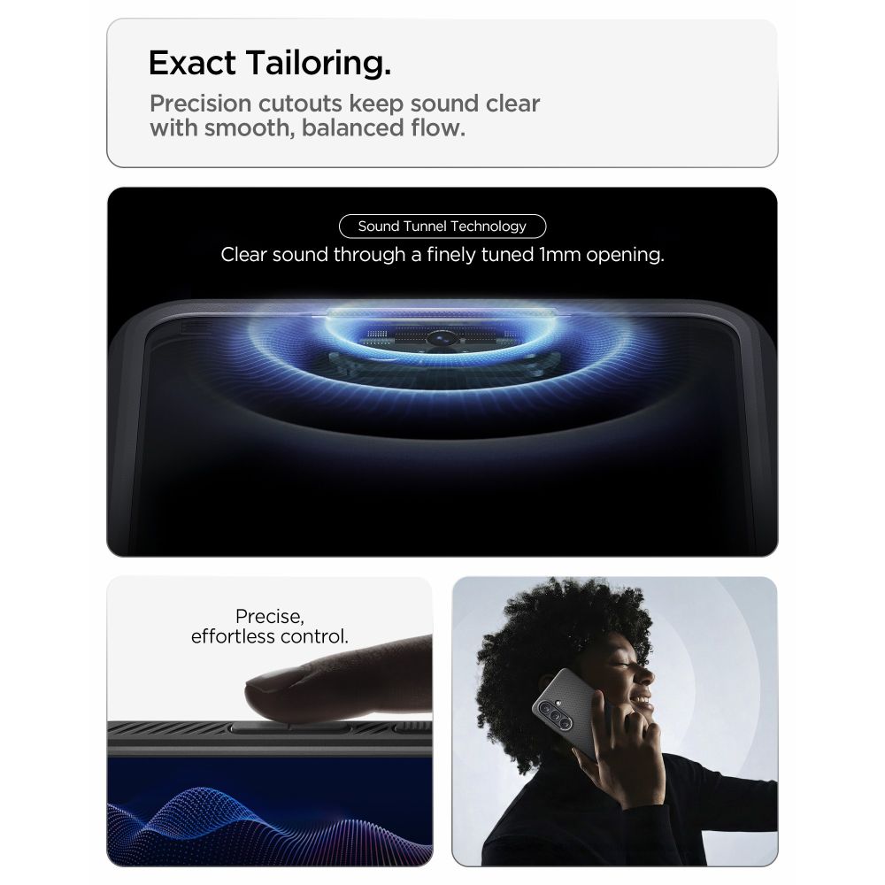 Kaitseümbris Liquid Air, Samsung Galaxy S26, matt must, Spigen - Image 11