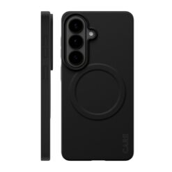 Kaitseümbris SL1M, Samsung Galaxy S26, must, üliõhuke, Qi2/MagSafe ühilduv, CARE by PanzerGlass