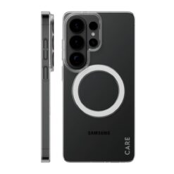 Kaitseümbris SL1M, Samsung Galaxy S26 Ultra, läbipaistev, üliõhuke, Qi2/MagSafe ühilduv, CARE by PanzerGlass