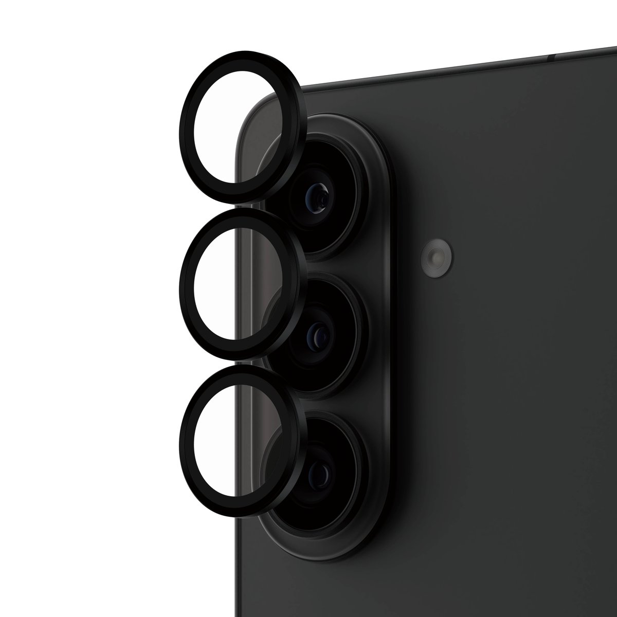 Tagakaamerate kaitseklaasid Hoops, Samsung Galaxy S26 / Galaxy S26+, must, PanzerGlass