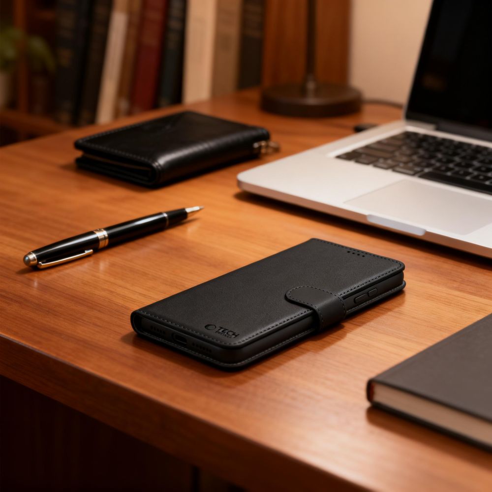 Kaitseümbris kaanega Wallet, Samsung Galaxy S26 Ultra, must, Tech-Protect - Image 4